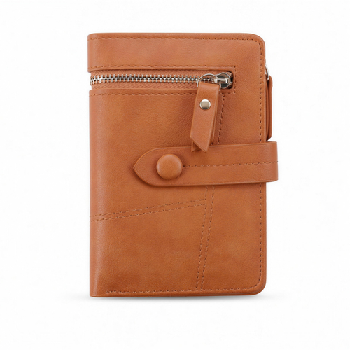 Vegan Leather Bifold Wallet